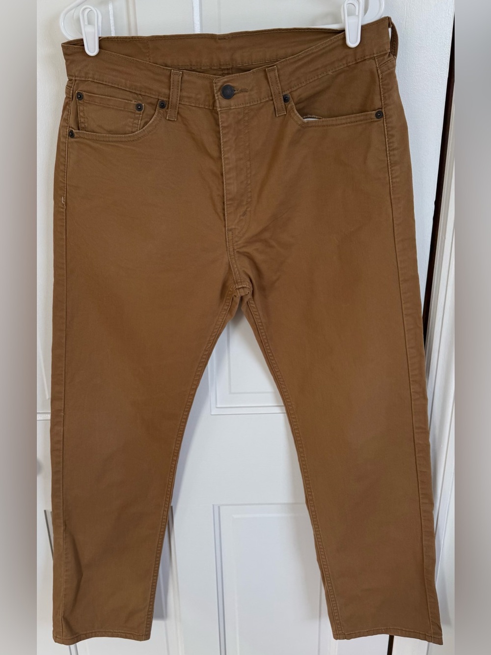 Levi’s‎ 505 Regular Fit Jeans Men’s 33x30 Brown WaterLess Stretch Pants